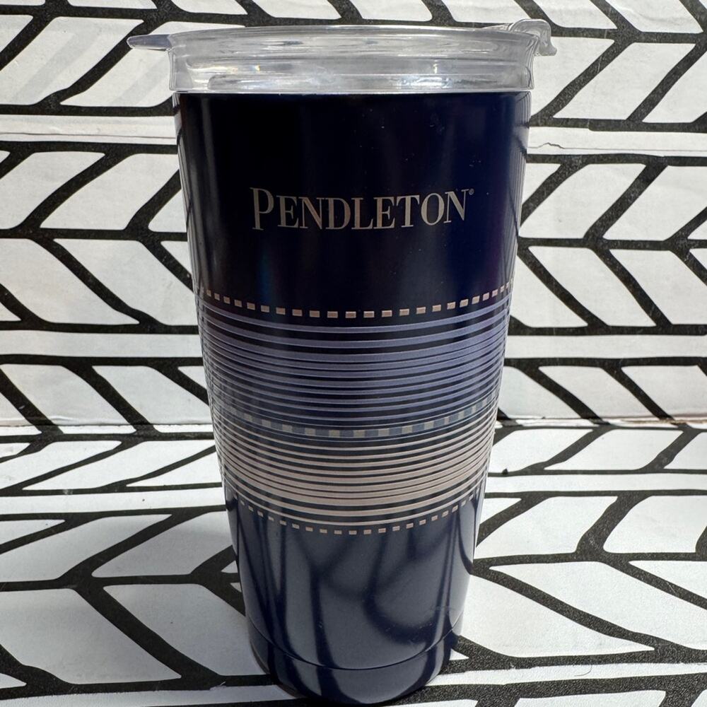 Pendleton Navy Blue Tumbler